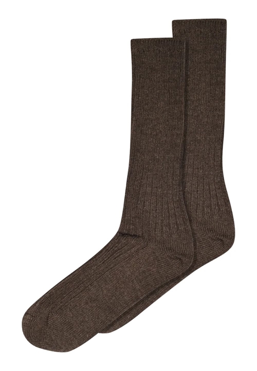 MP DENMARK BESS LONG SOCKS BROWN